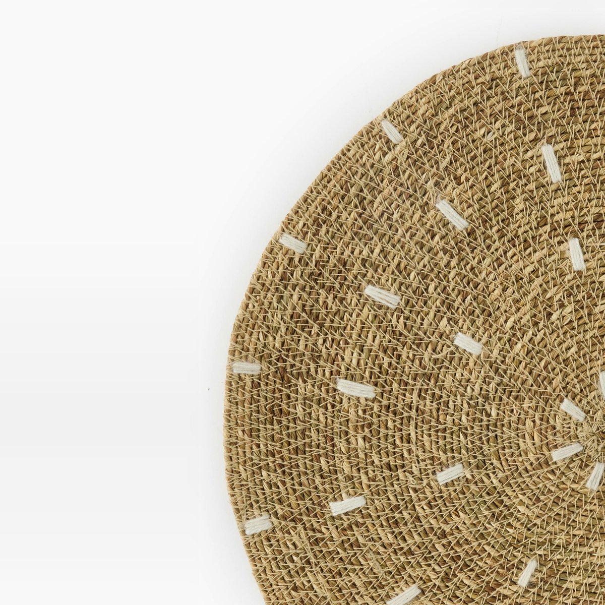 Set rond, 38cm de diamètre, jute naturel, MONOPRIX