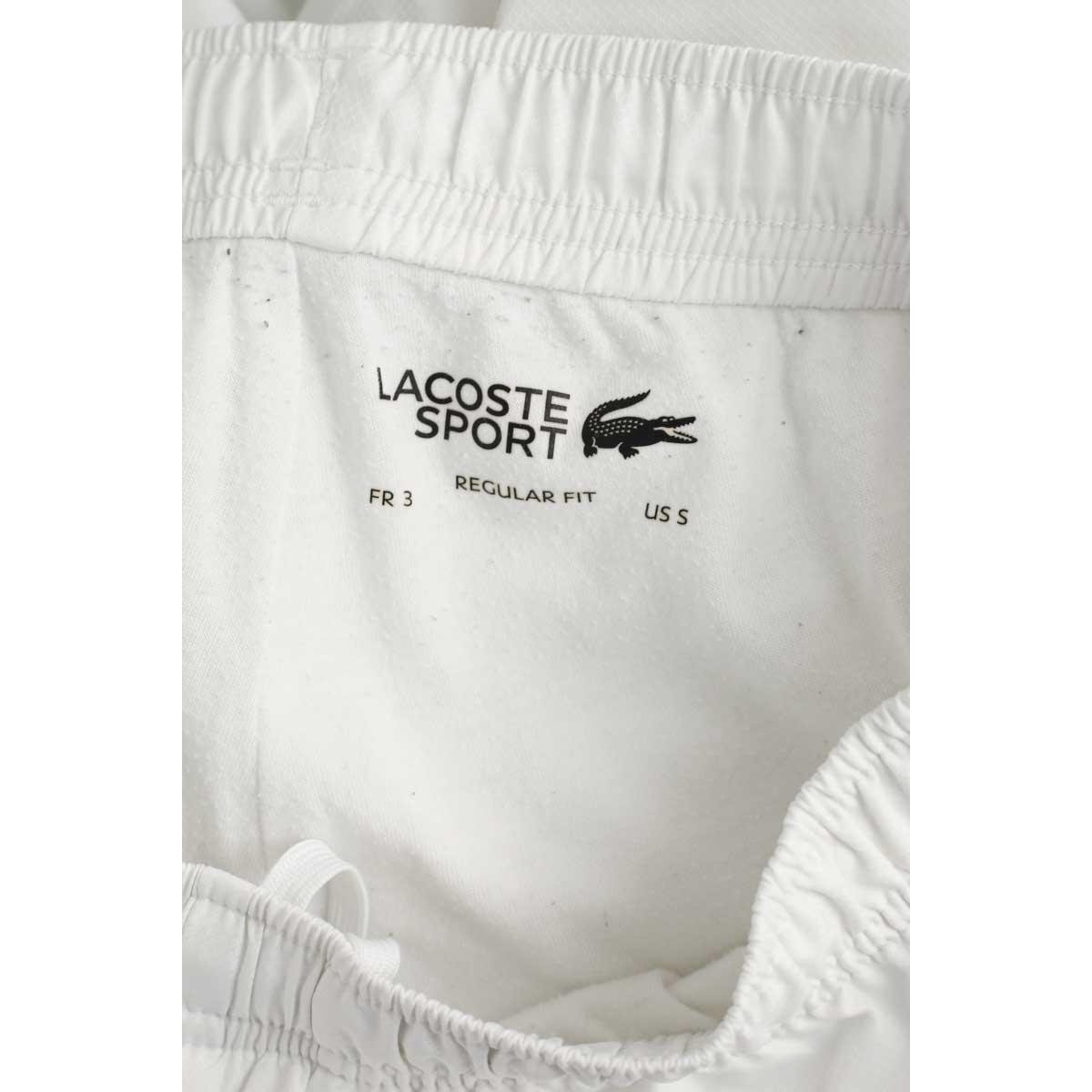 Pantalon de sport - Bon État blanc, LACOSTE