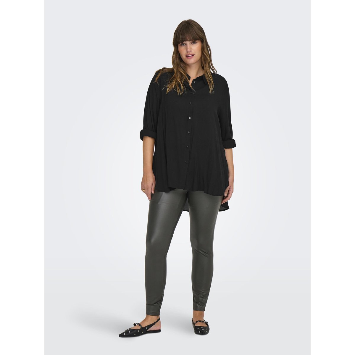 Chemise noire - black, ONLY CARMAKOMA