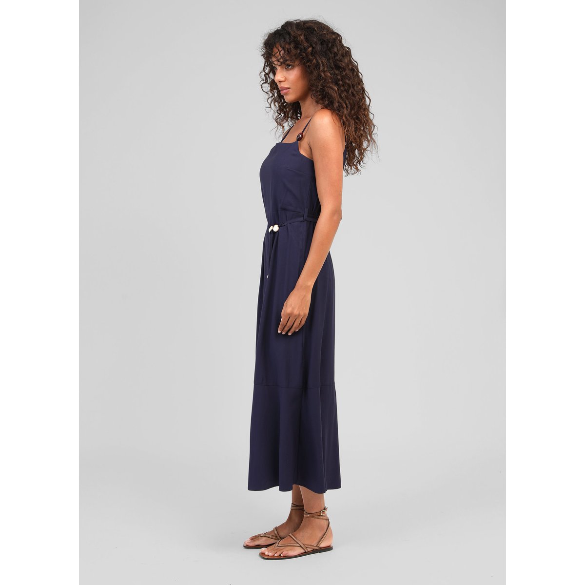 Robe Midi MALIAM marine, AN'GE