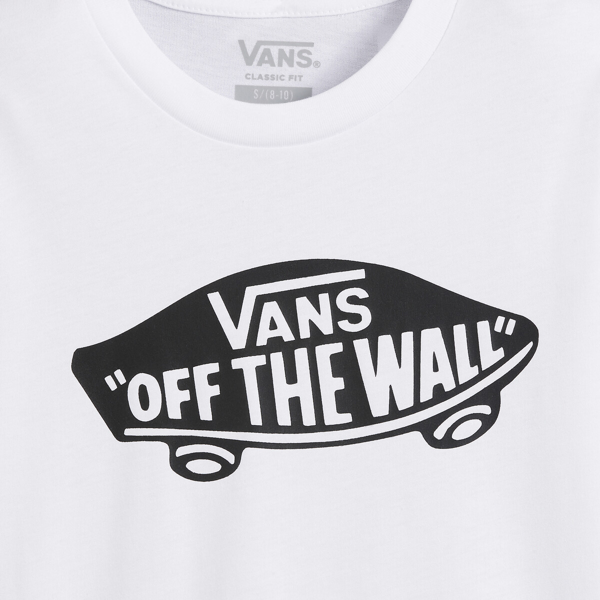 T-shirt met korte mouwen wit, VANS