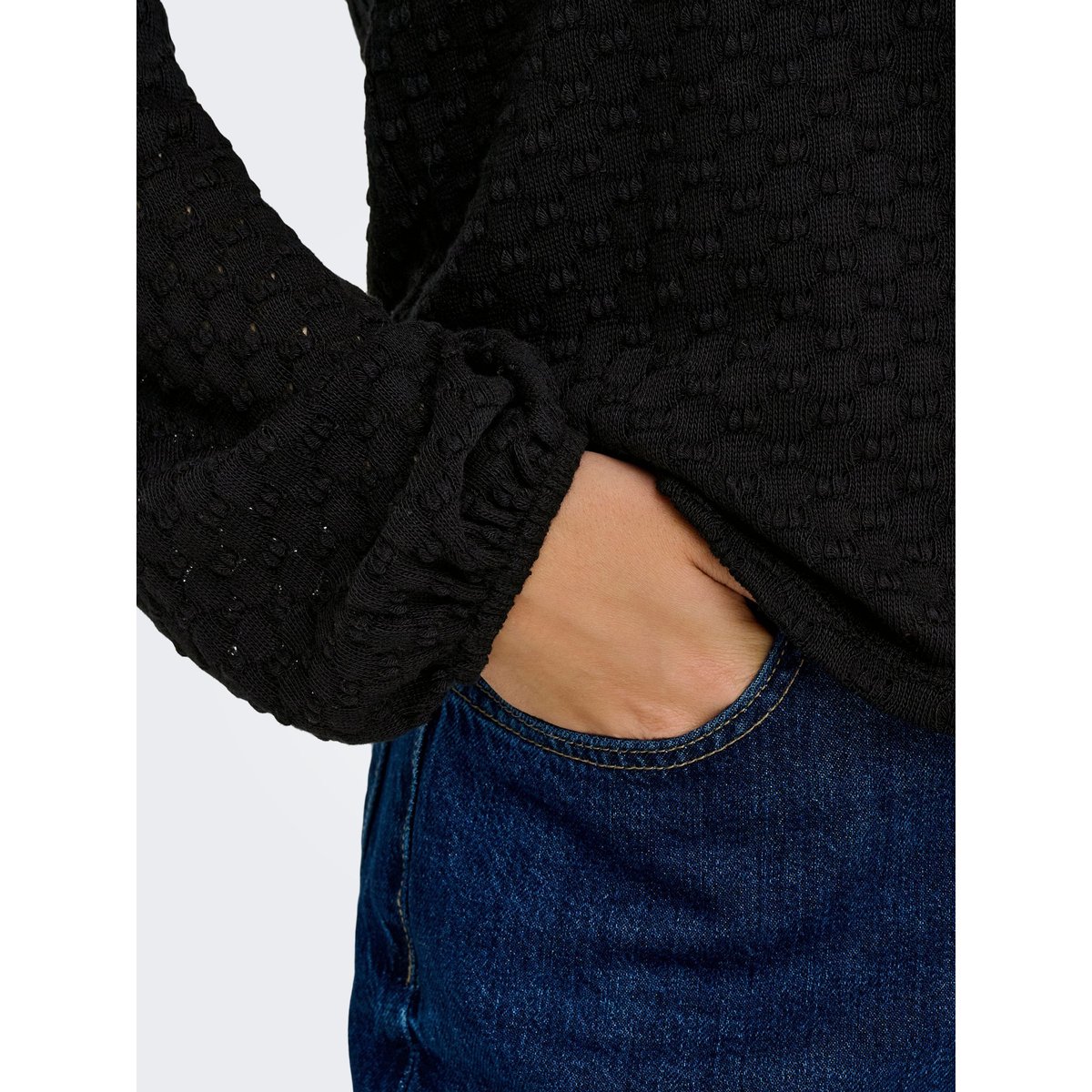 Blouse black 1, ONLY