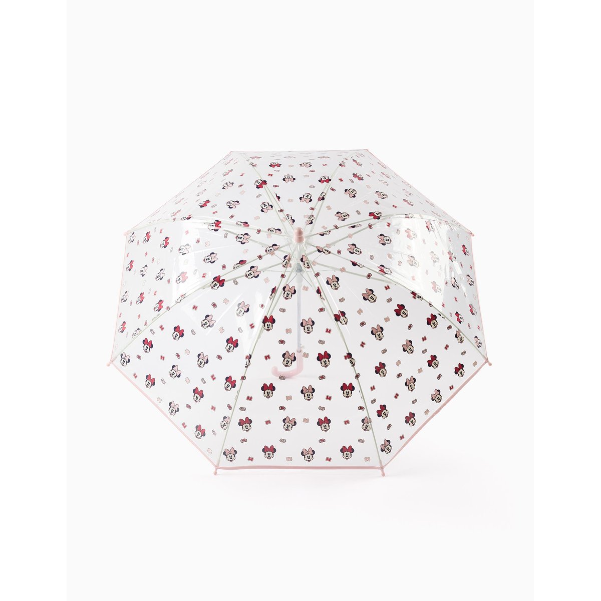 Parapluie automatique avec imprimé Minnie blanc, ZIPPY