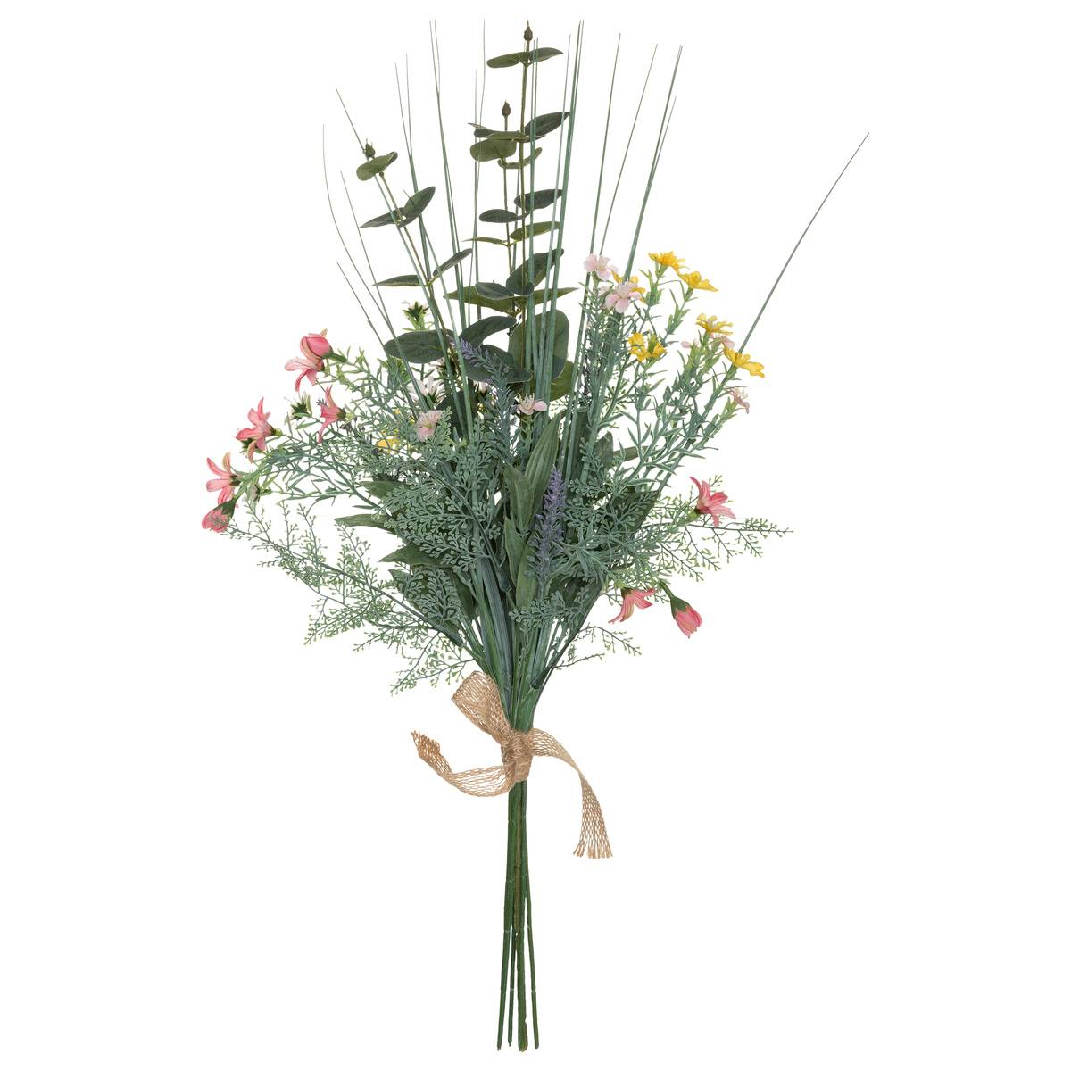 Bouquet d'eucalyptus artificiels multicolore, ATMOSPHERA