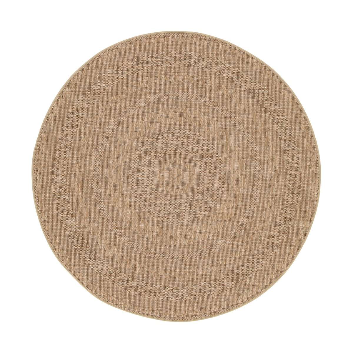 Tapis intérieur extérieur style naturel aspect sisal BROOK beige, AFK LIVING