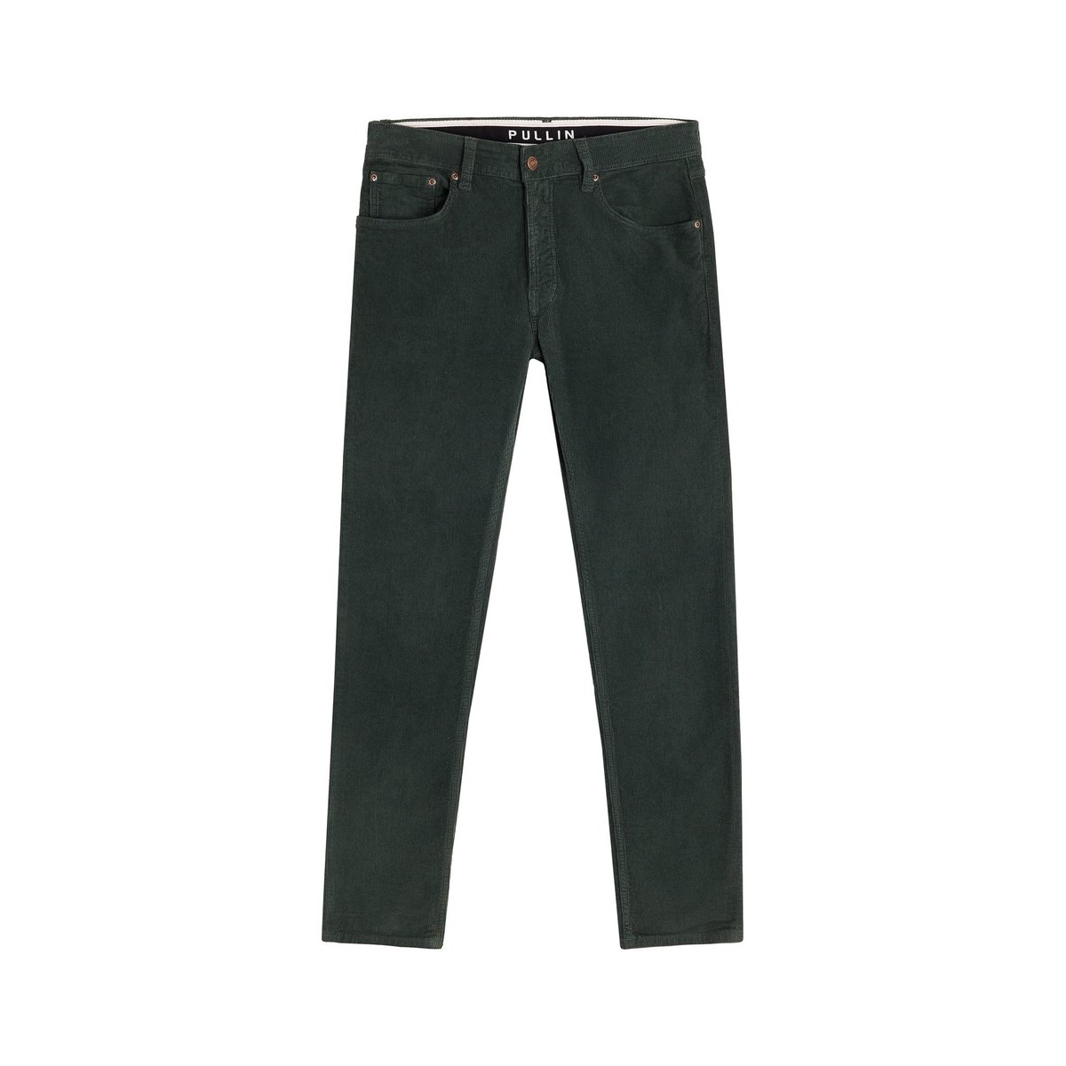 PANTALON REGULAR ROYDARKFOREST vert, PULLIN