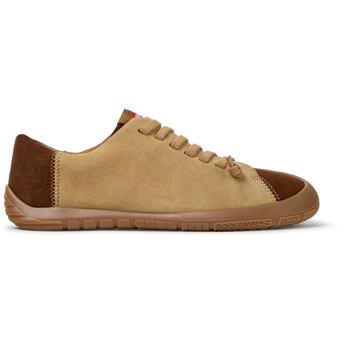 Baskets Peu Path+ Twins Suede Leather brun 014, CAMPER