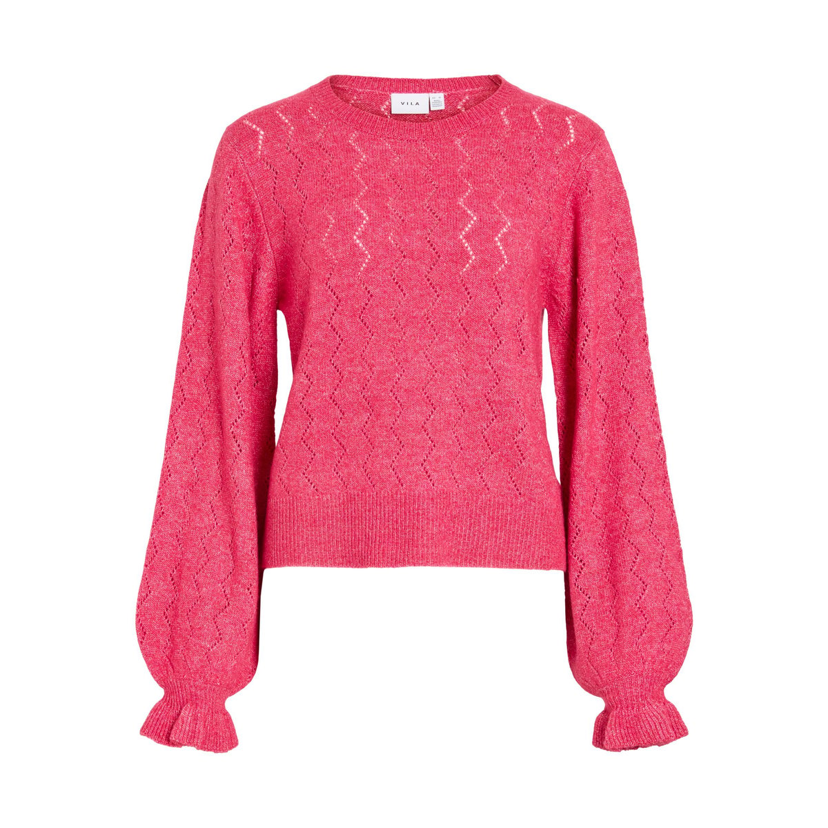Pull En Maille violet - jazzy, VILA