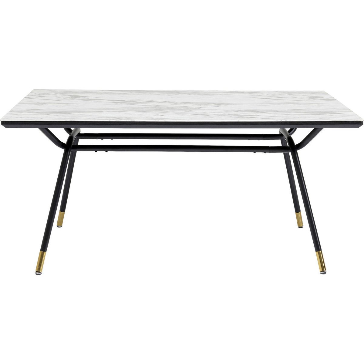 Table effet marbre, SOUTH BEACH blanc, KARE DESIGN