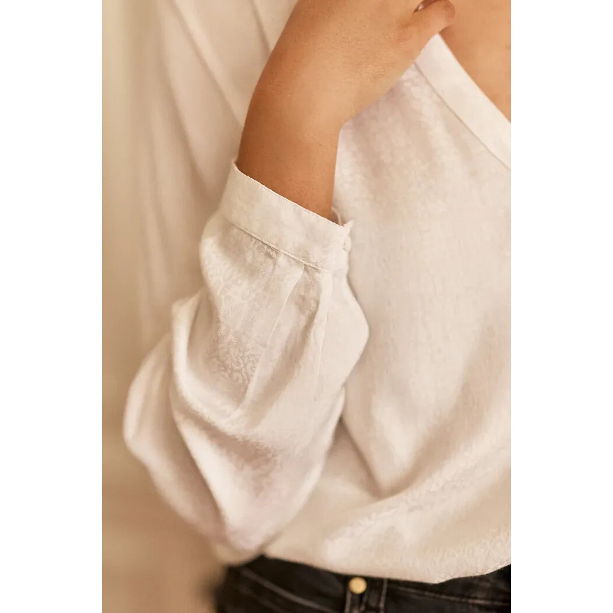 Bolia Long Sleeve Blouse white, LA PETITE ETOILE