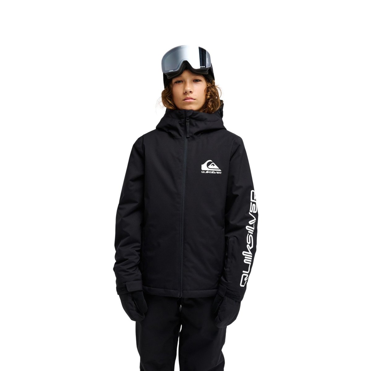 Veste de snow technique MISSION SOLID 10K noir black, QUIKSILVER