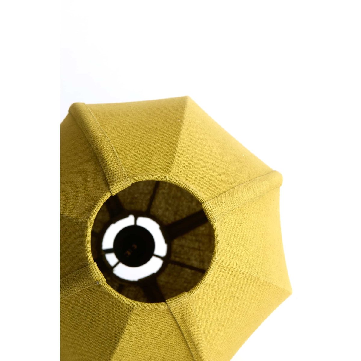 Lampe Suspendue Textiles MILATOS vert olive, LIGHT & LIVING