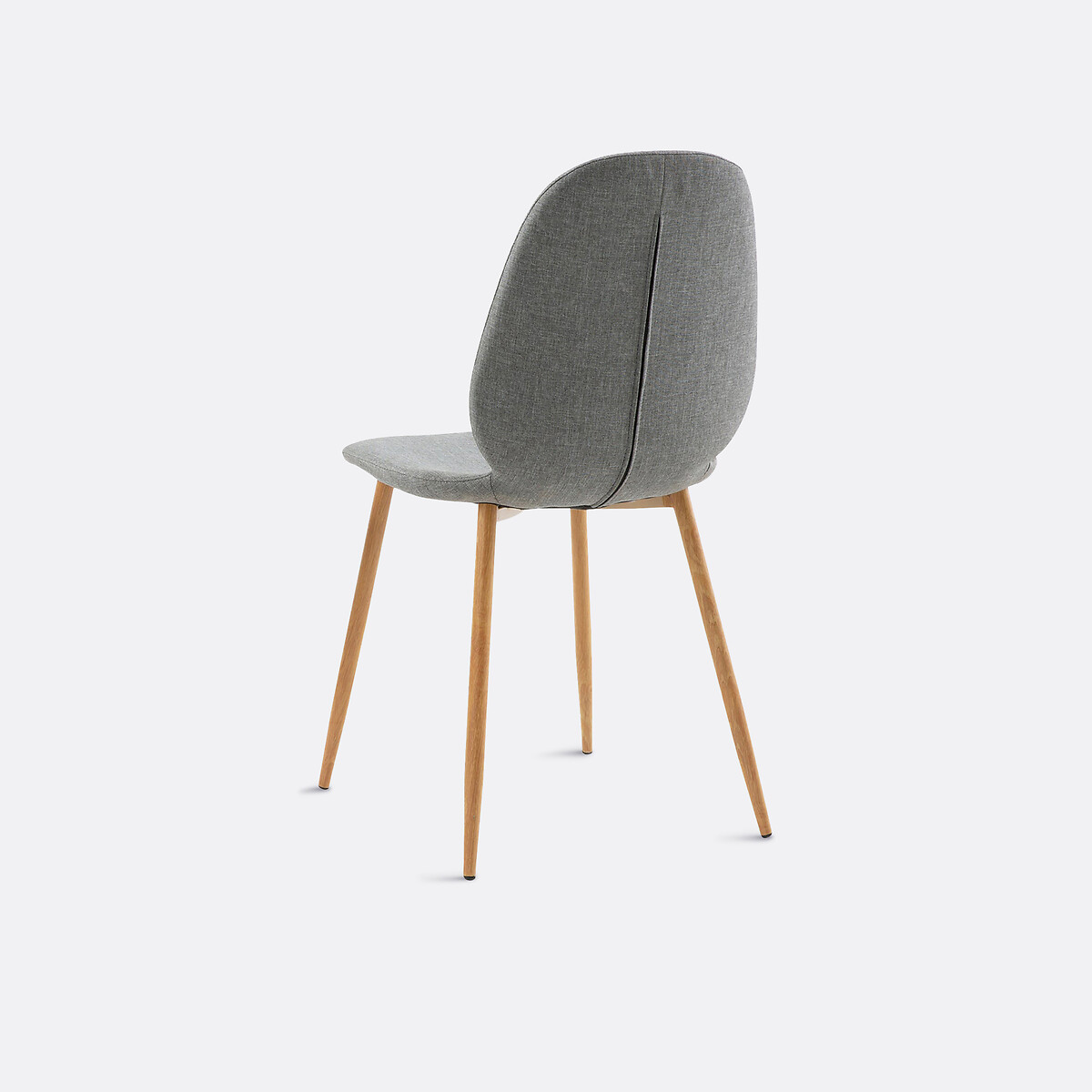 Chaise pieds fuselés, Leena gris, LA REDOUTE INTERIEURS