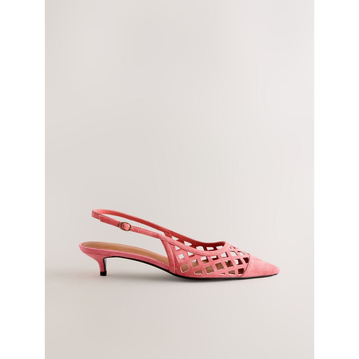 Chaussures à bride en cuir forever comfort® rose, NEXT