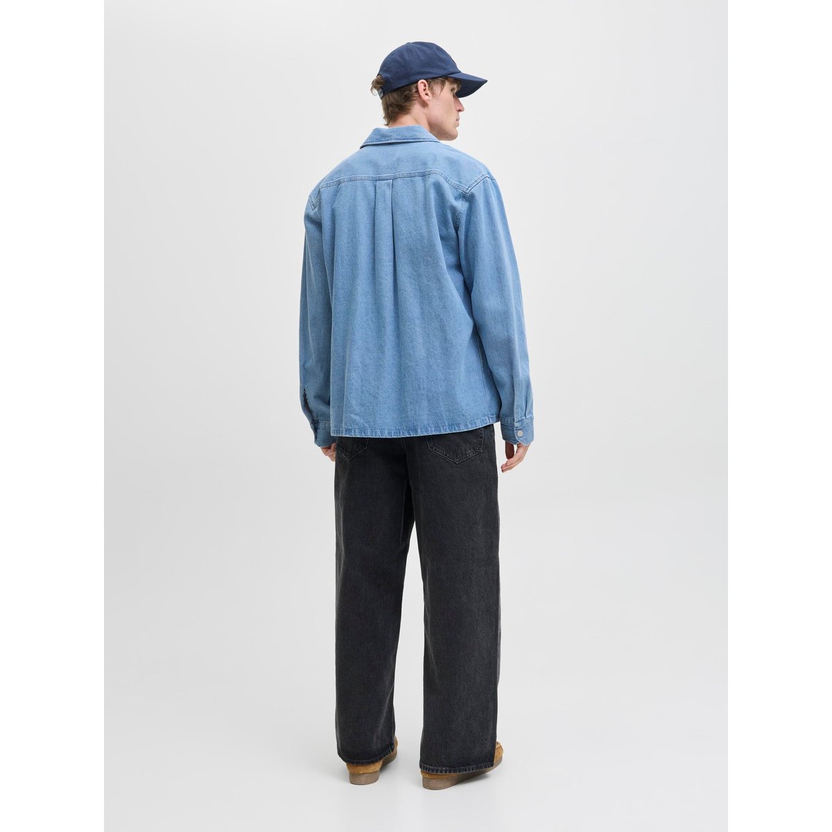 Chemise En Denim light blue denim, JACK & JONES