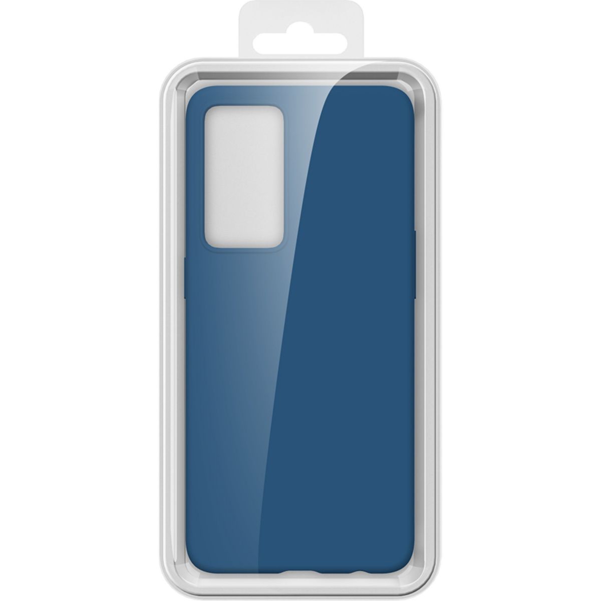 Coque Reno 8 Lite Silicone Bleu bleu, OPPO