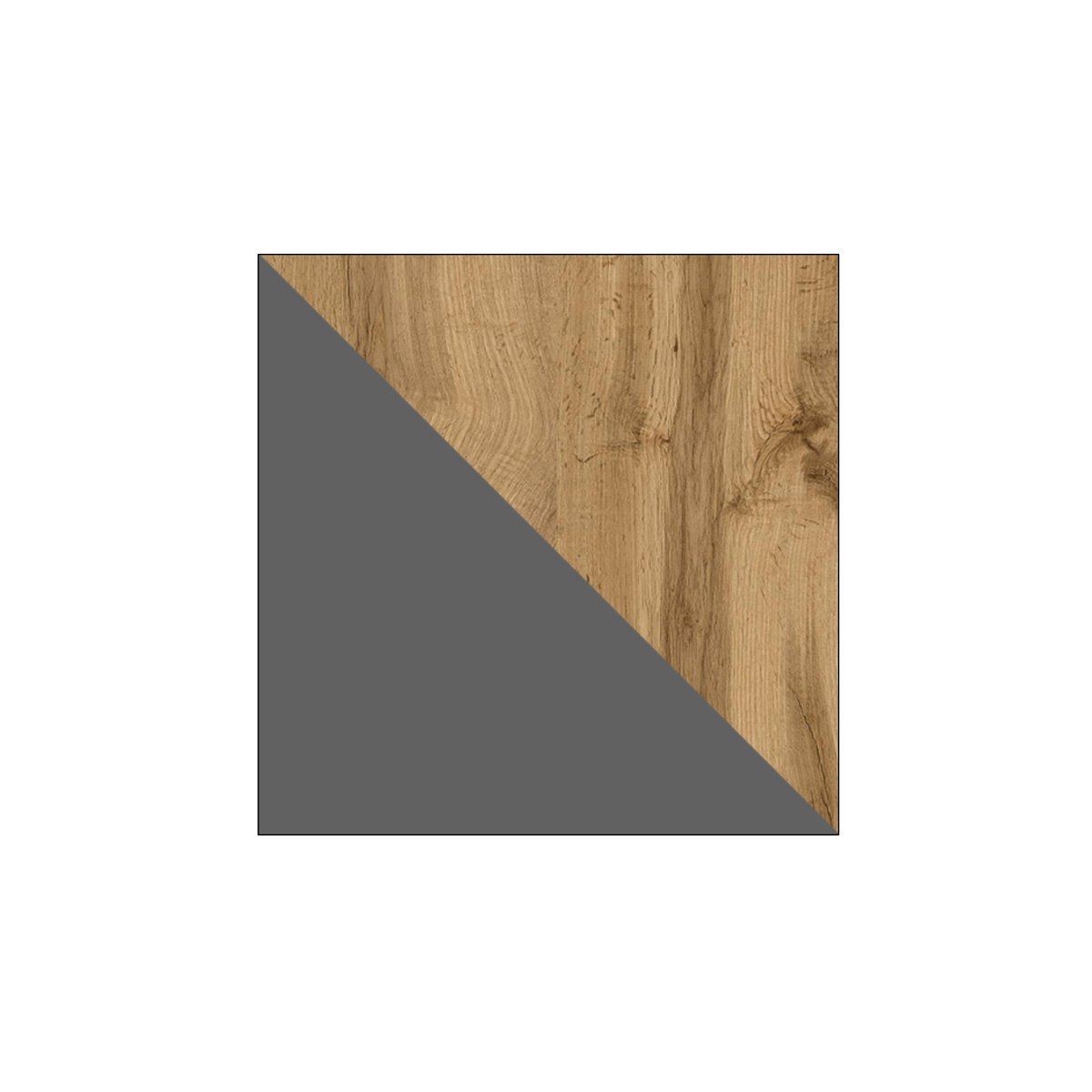 Meuble TV style industriel, PITT bois / gris, BEST MOBILIER