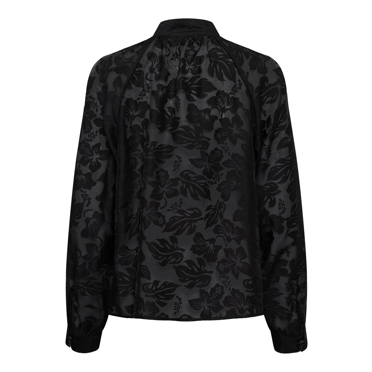 Blouse à manches longues noir meteorite, CULTURE