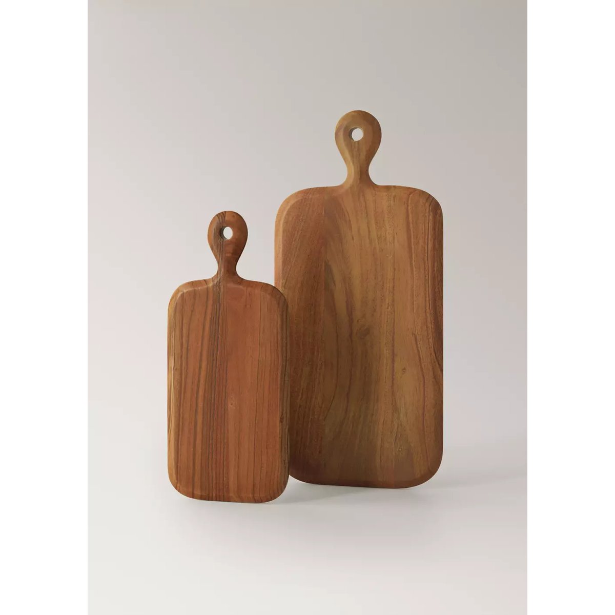 Planche à découper en bois d'acacia petite marron, MANGO HOME