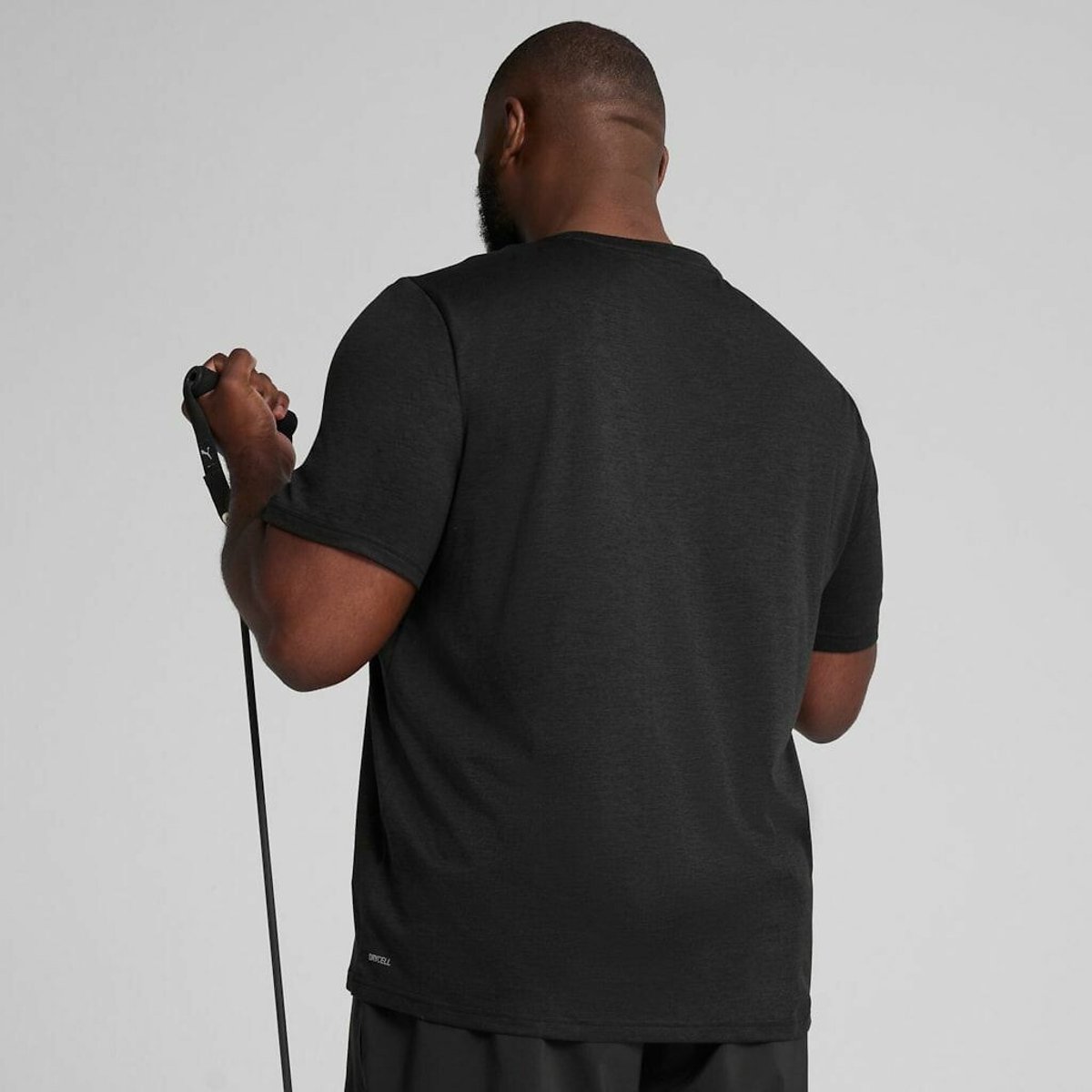 T-shirt manches courtes de training noir, PUMA