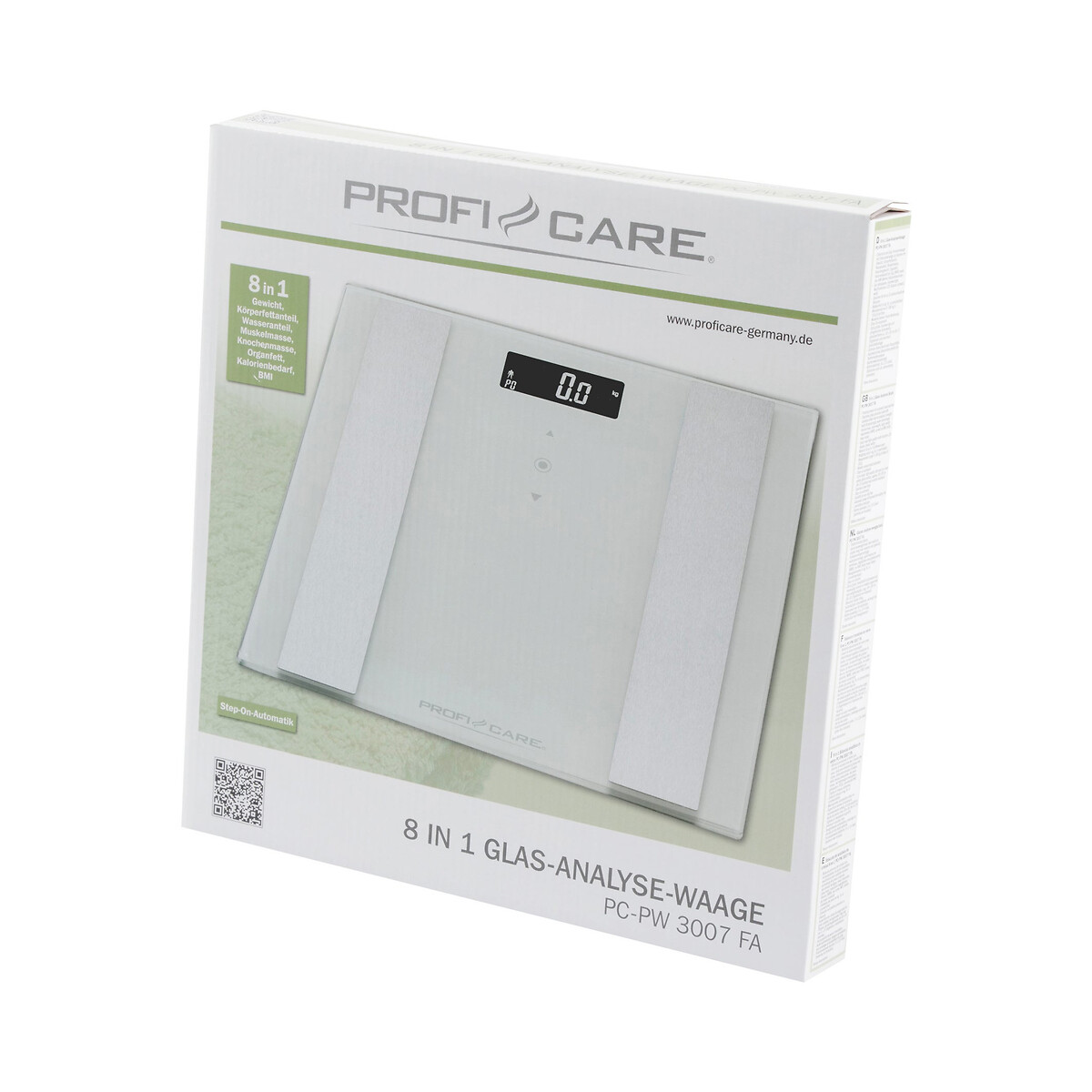 Balança WC 8 em 1, branco, da Proficare branco, PROFICARE