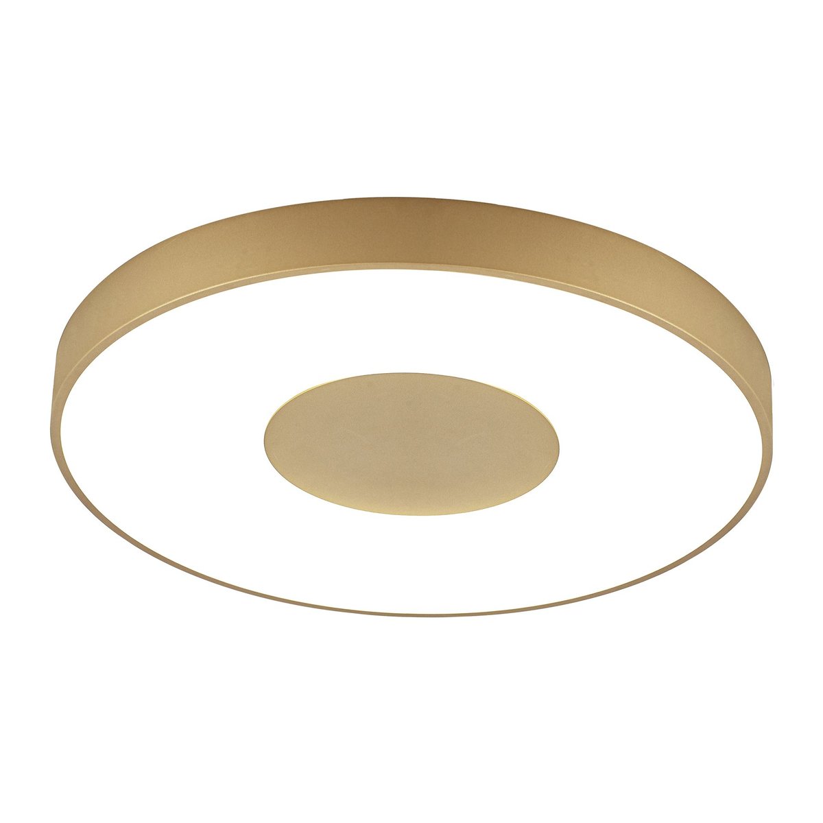 Plafonnier design scandinave, D.50 , COIN or, MANTRA
