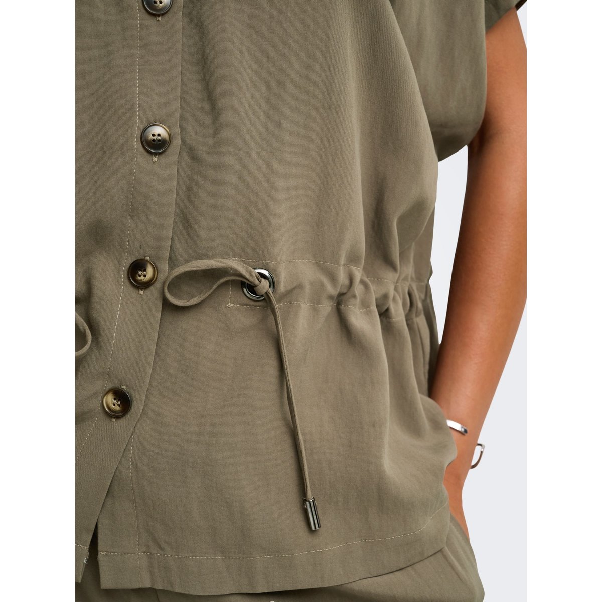 Chemise marron - shitake, JDY