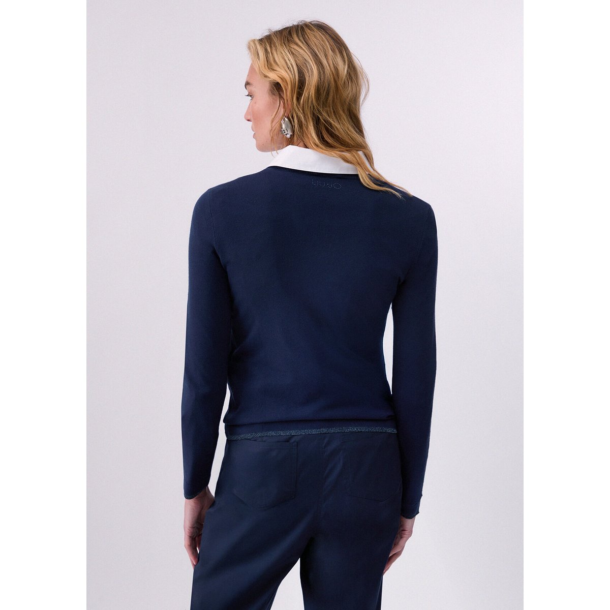 Pull Liu Jo Better bleu marine, LIU JO