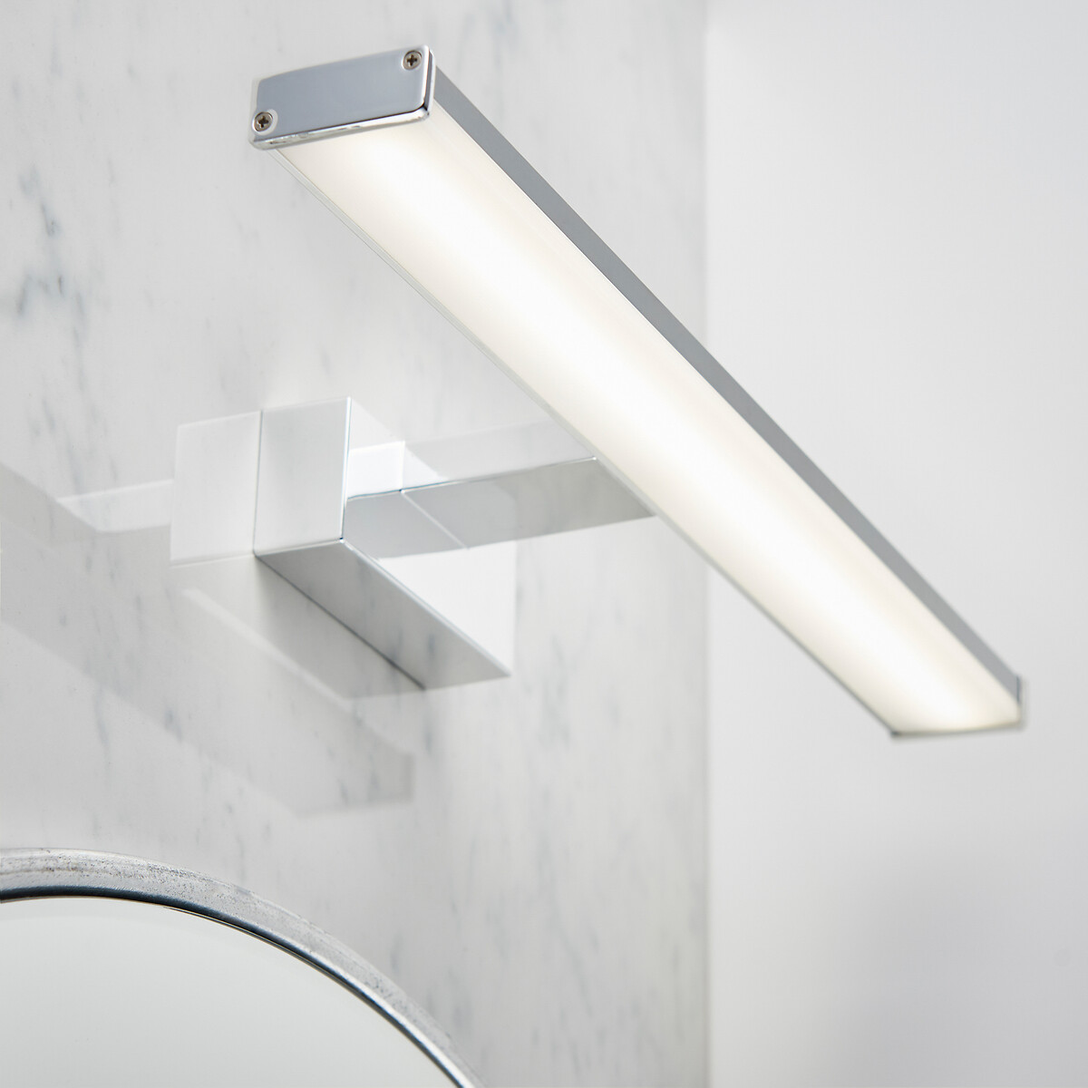 Axie Chrome Finish Bathroom Wall Light chrome, SO'HOME