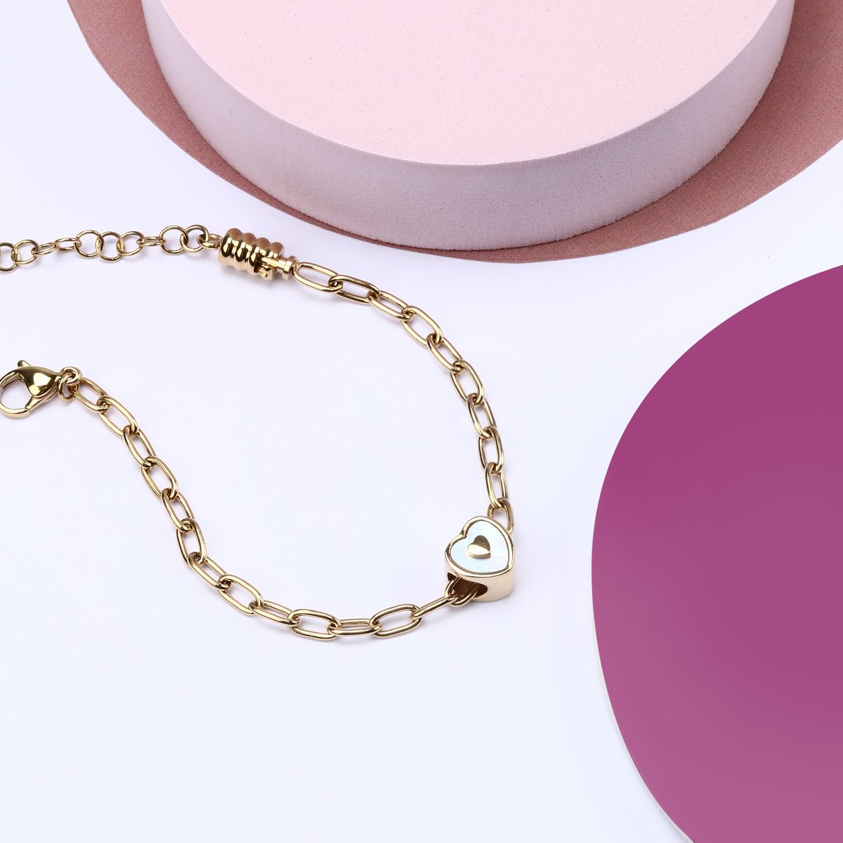 Bracelet DROPS or jaune, MORELLATO