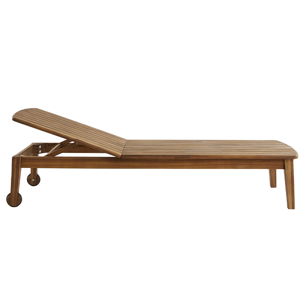 Bain de soleil en bois massif CANOPEE naturel, MILIBOO