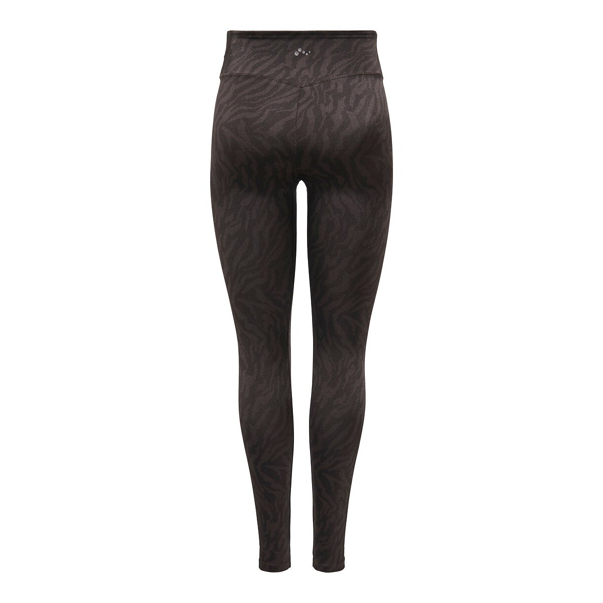 Legging de sport imprimé, taille haute marron chocolat, ONLY PLAY