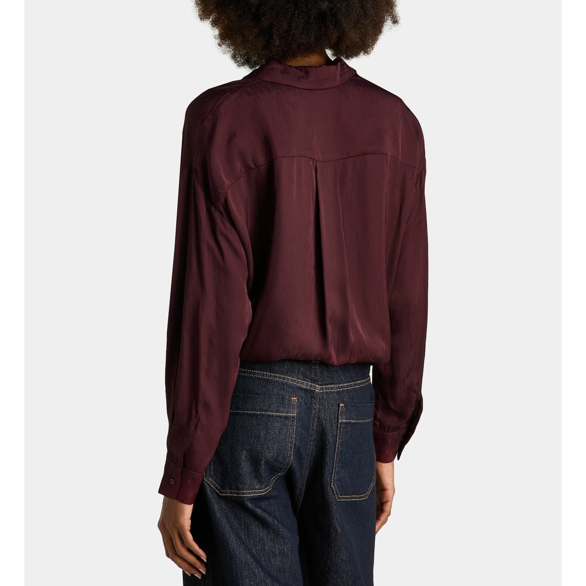 Chemise camille jak rouge foncé, GALERIES LAFAYETTE