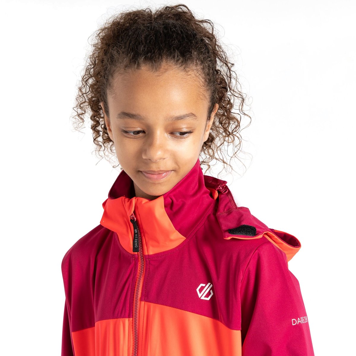 Veste softshell CHEER rose foncé / rose néon, DARE 2B