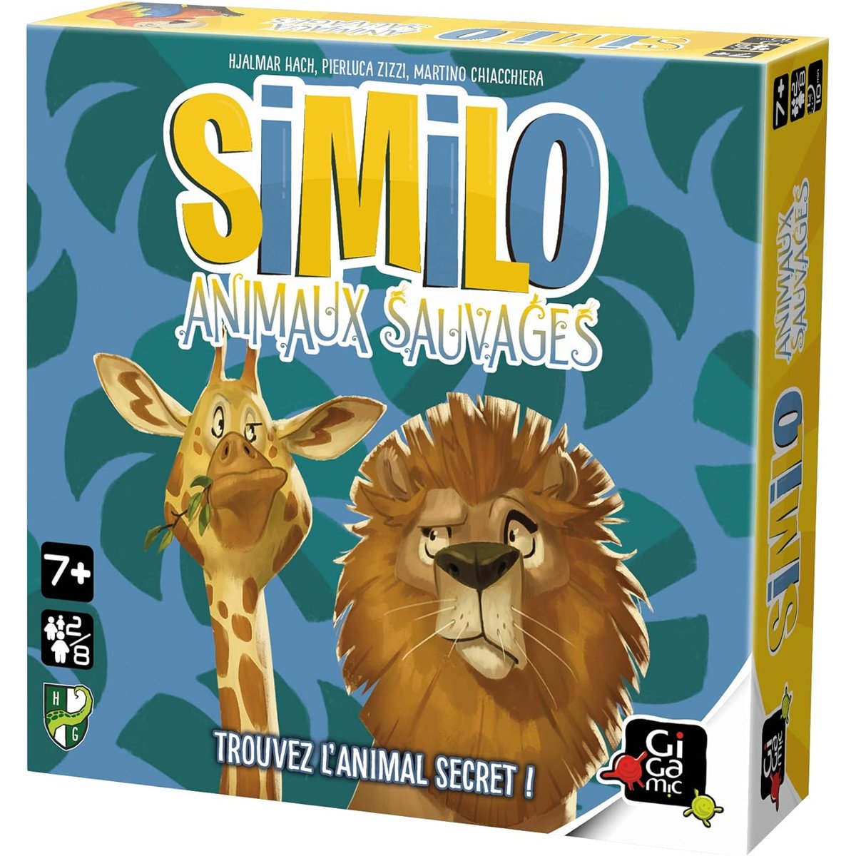 SIMILO : Animaux sauvages bleu, GIGAMIC