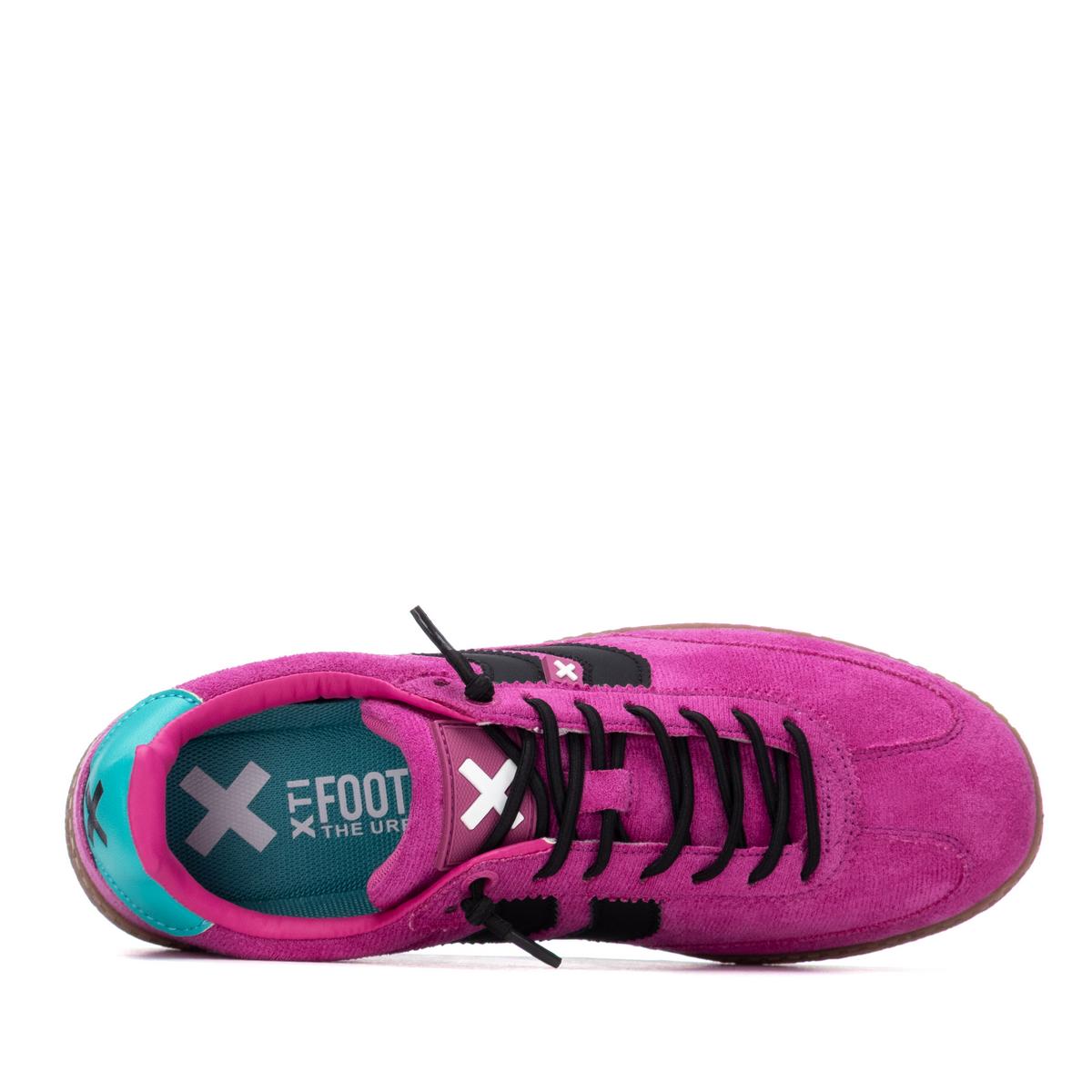 Baskets Autoclave Plaine Décontractée Lacets fuchsia, XTI
