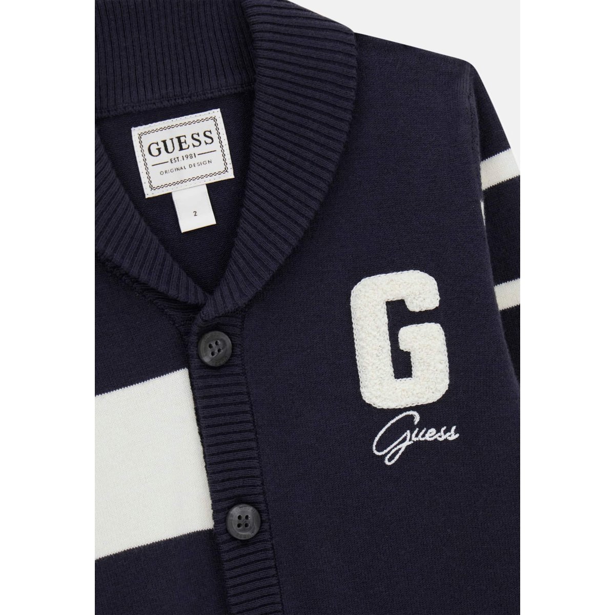 Cardigan Rayé blau multi, GUESS KIDS