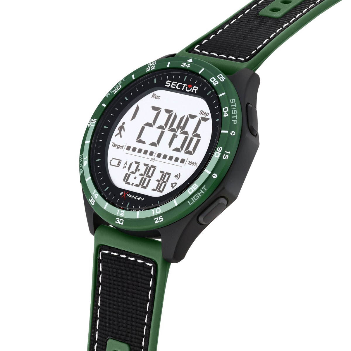 Montre digitale EX-53 black,green, SECTOR NO LIMITS