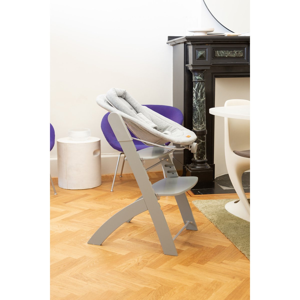 Accessoire chaise haute newborn EVOSIT gris, CHILDHOME
