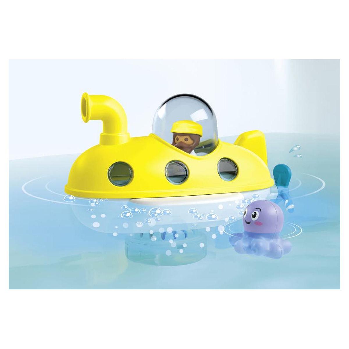 71556 Junior and tinti : recharge tablette de bain bleu, PLAYMOBIL