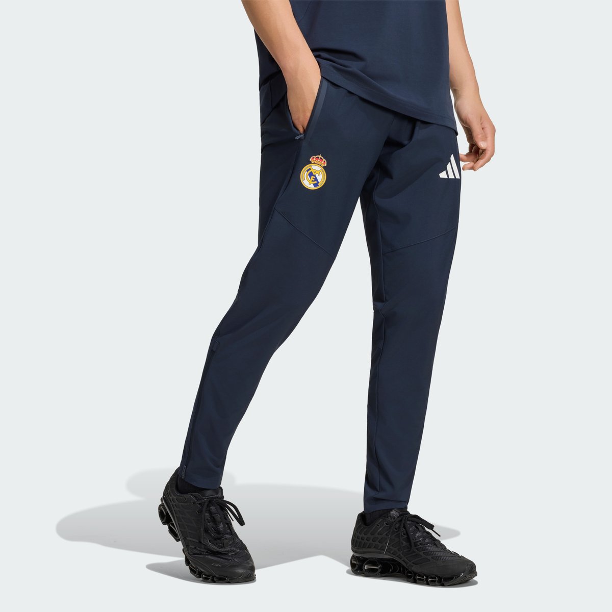 Pantalon Real Madrid Tiro Travel Pantalon Real Madrid Tiro Travel night navy, adidas Performance