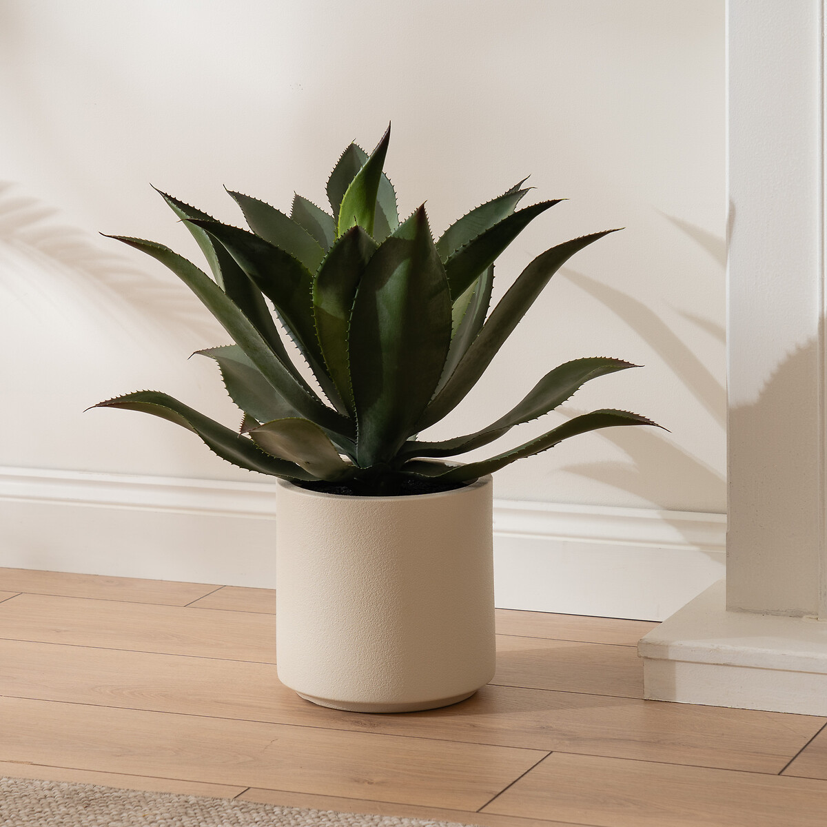 57cm Agave in Chunky Cream Pot green, SO'HOME