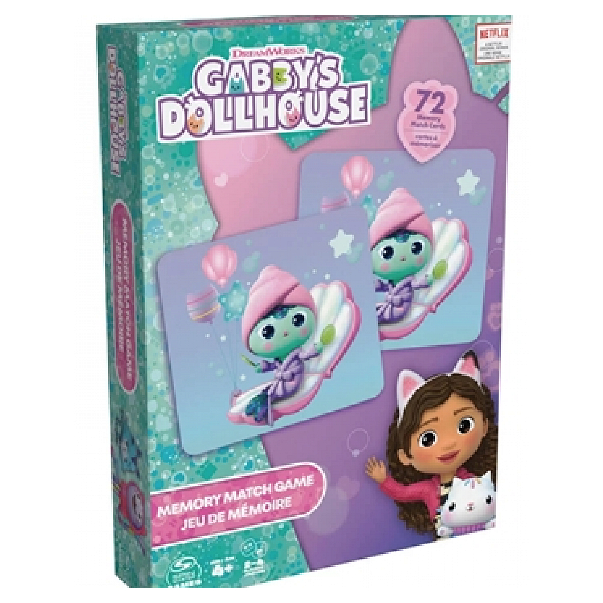 Memory Gabby s dollhouse officiel couleur unique, SPINMASTER