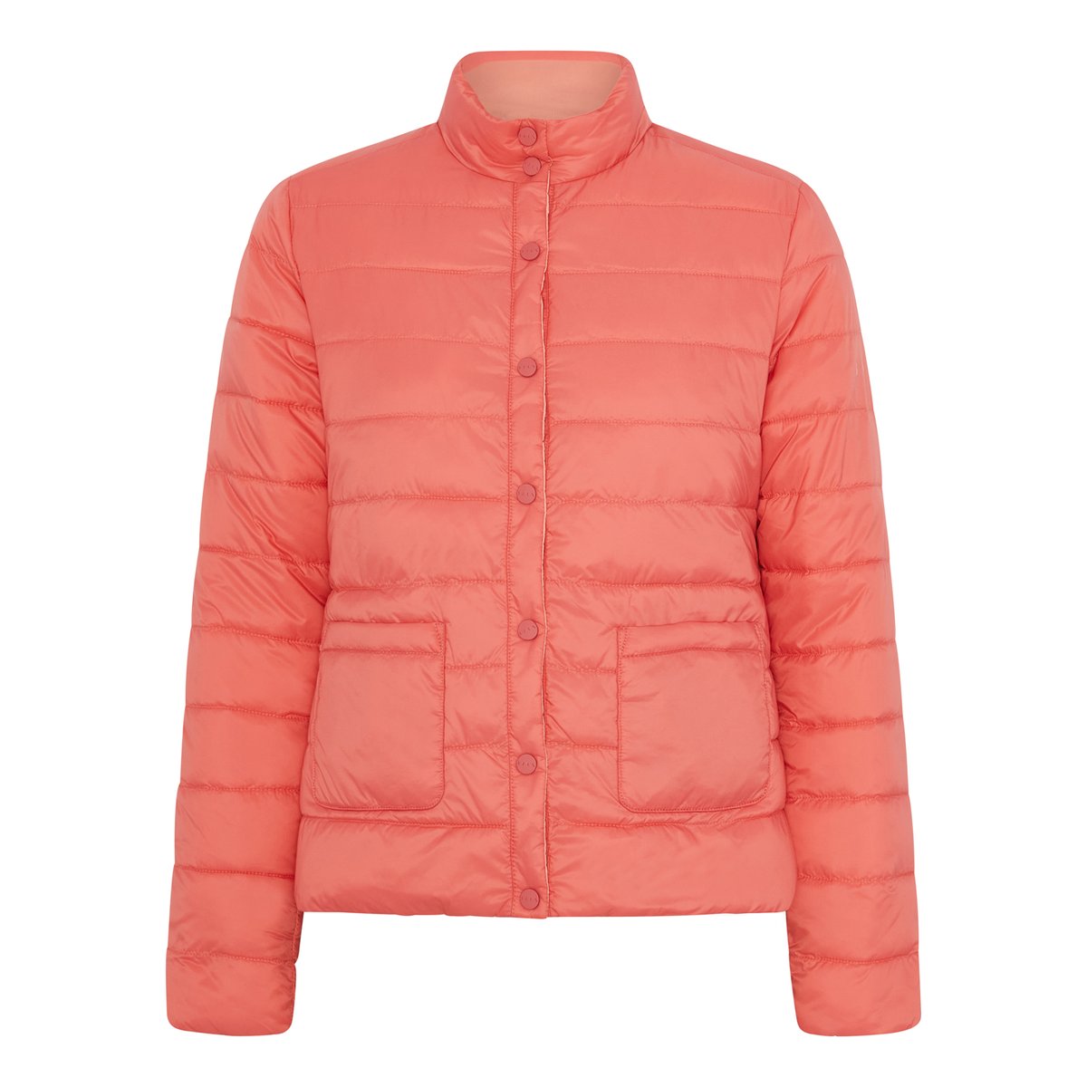 Veste de sport femme Lyra Réversible avec poches corail saumon, BORN