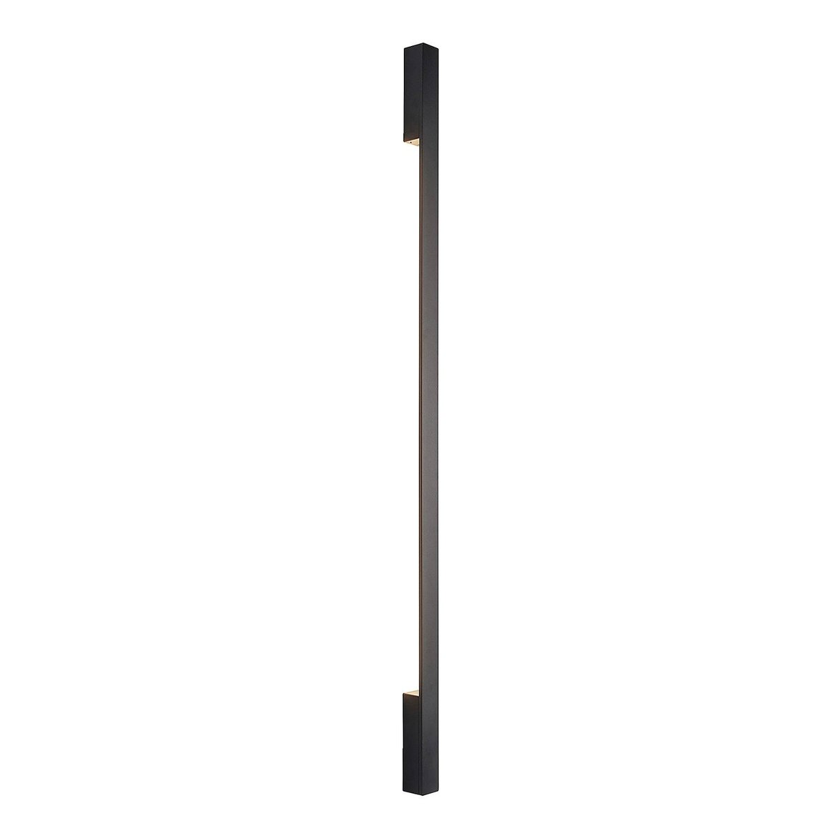 Applique en aluminium moderneLED, Ivano noir, ARCCHIO