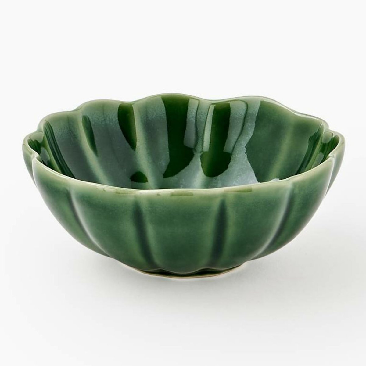 Lot de 4 - Coupelle finition ondulée, 12cm salade, MONOPRIX