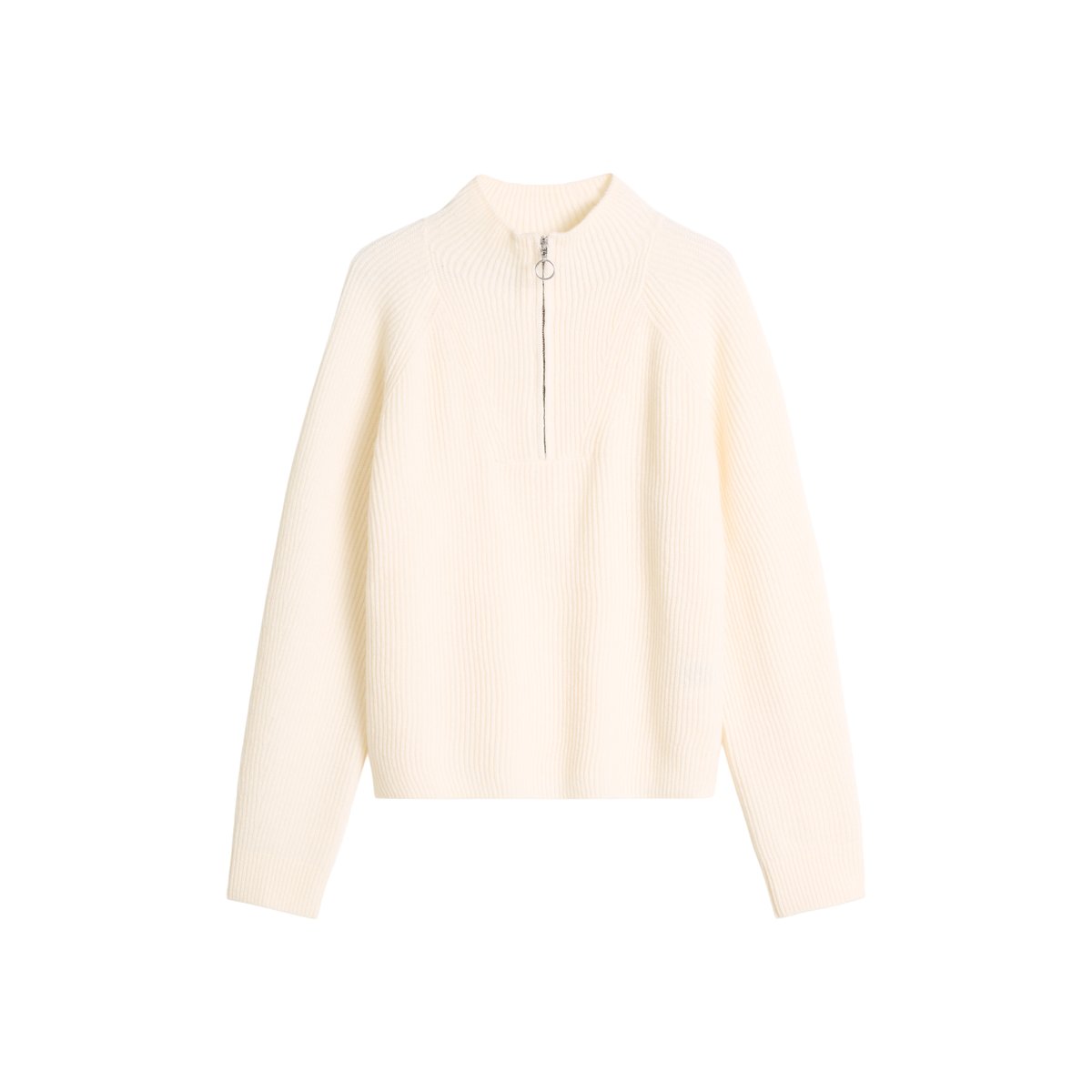Pull à col roulé en laine mérinos, coupe classique au toucher doux blanc, MARC O’POLO DENIM