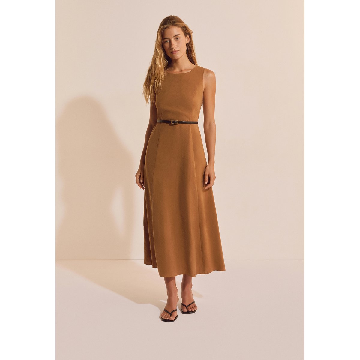 Robe longue sans manches ROSITA henne, ETAM