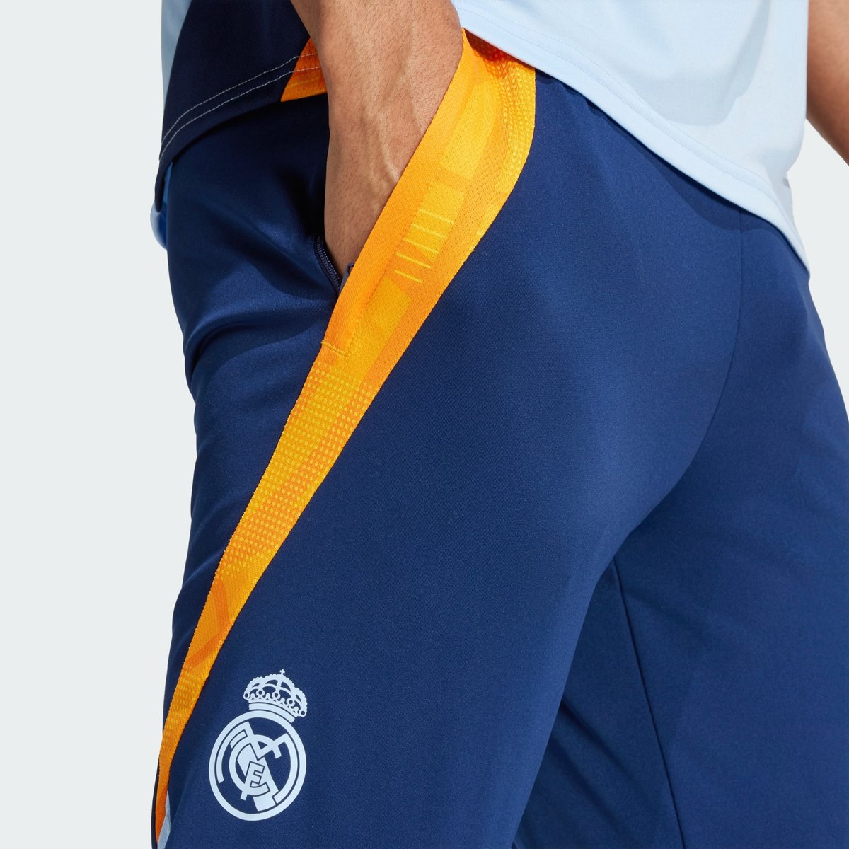 Pantalon D'entraînement Real Madrid Tiro 24 Competition Pantalon D'entraînement Real Madrid Tiro 24 Competition team navy blue 2 / crew orange / glow blue, adidas Performance