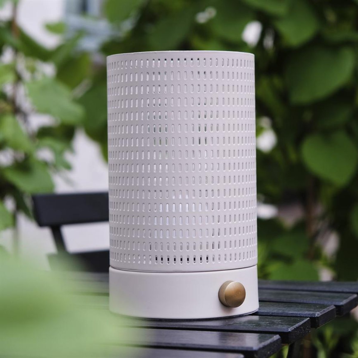 Lanterne blanc crème/laiton MESH blanc crème, DYBERG LARSEN